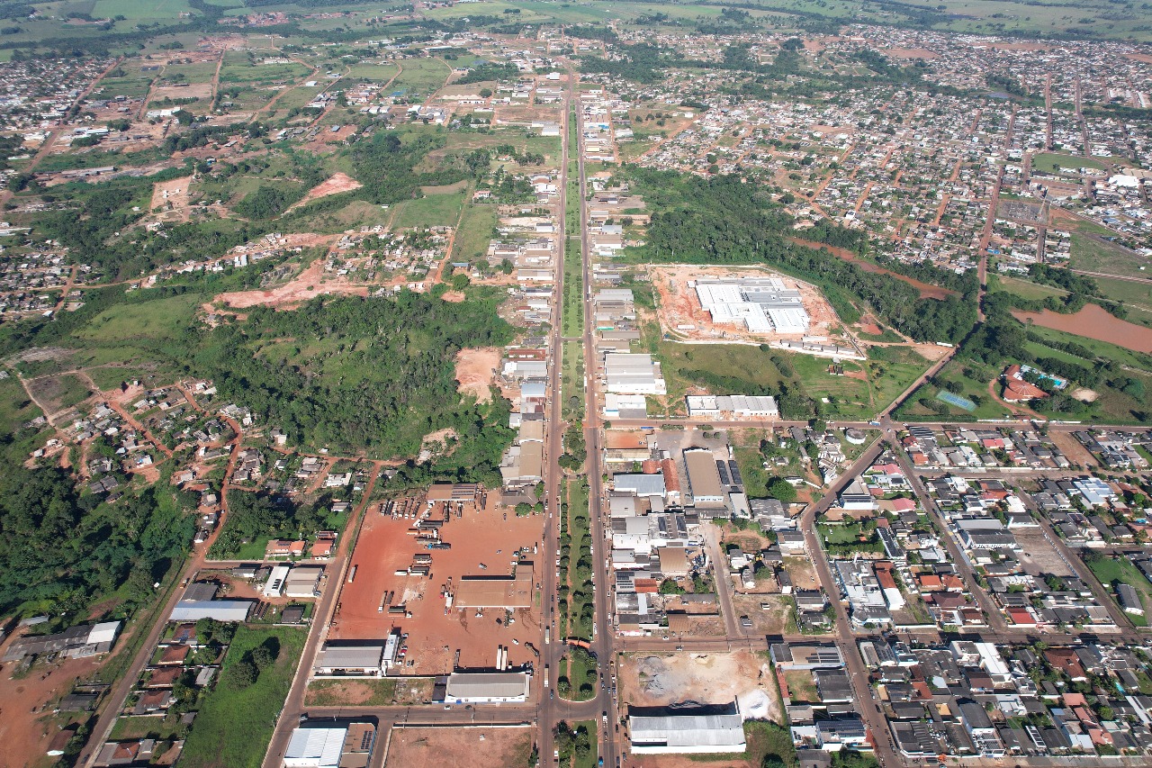 Vista aérea de Juína